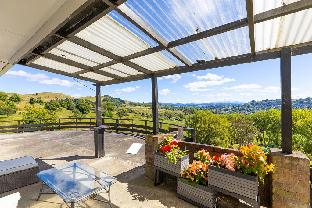 Te Kuiti 3部屋 Spacious Family Living with Stunning Rural Outlook