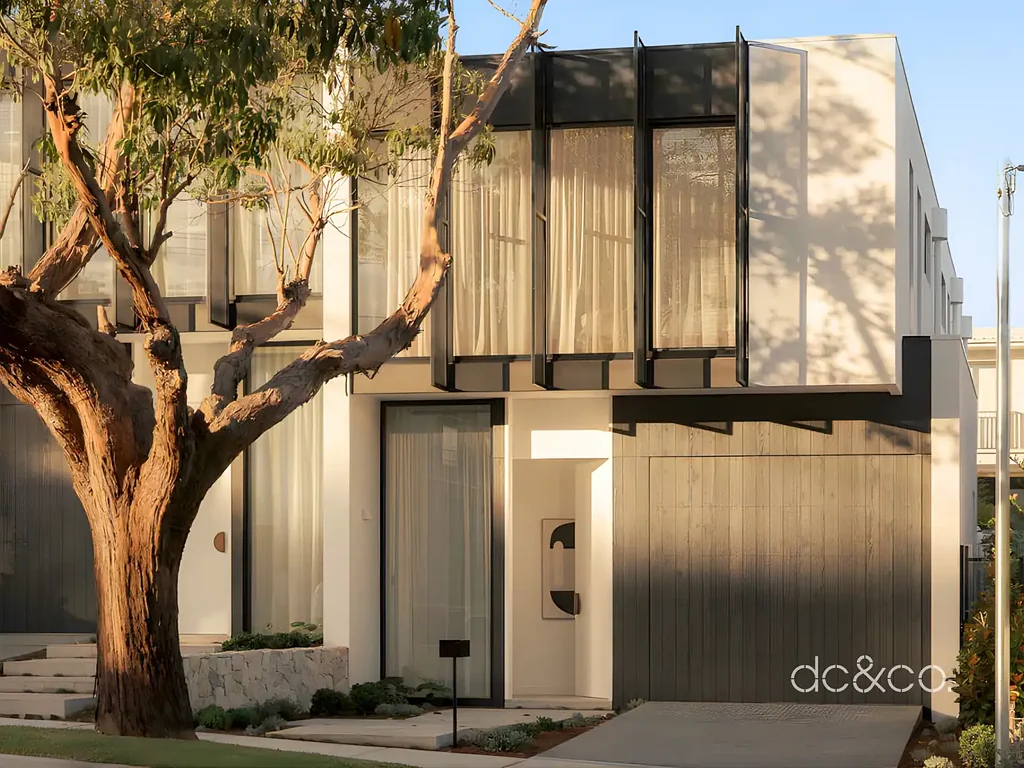 Parkside sanctuary of architectural distinction in Russell Lea