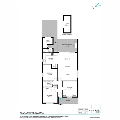 29 Ada Street, Waratah, NSW 2298, 3 Bedrooms, 1 Bathrooms, House