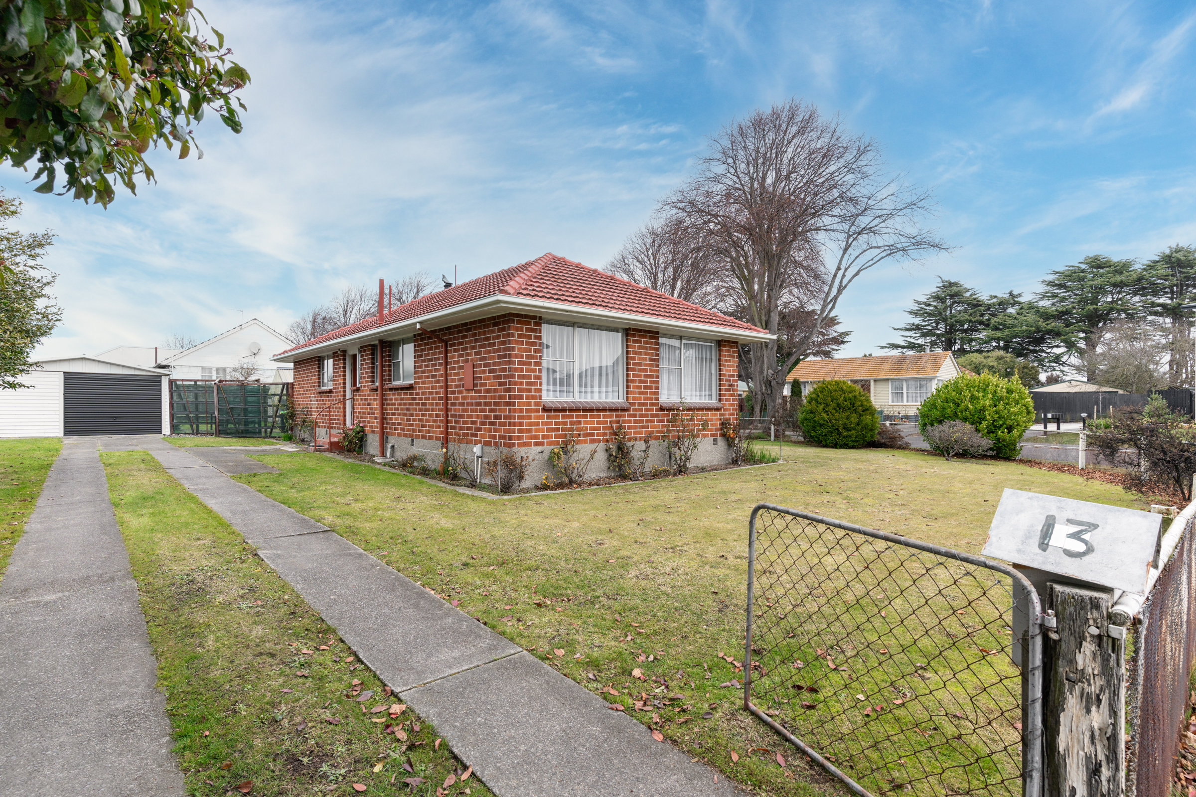 13 Roche Avenue, Upper Riccarton, Christchurch, 3 Schlafzimmer, 1 Badezimmer, House