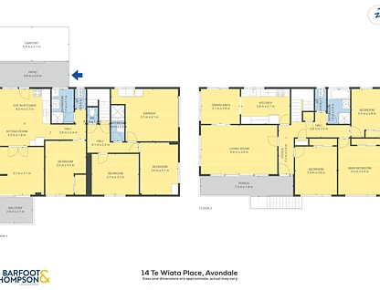 14 Te Wiata Place, Avondale, Auckland City, 6房, 3浴, 独立屋