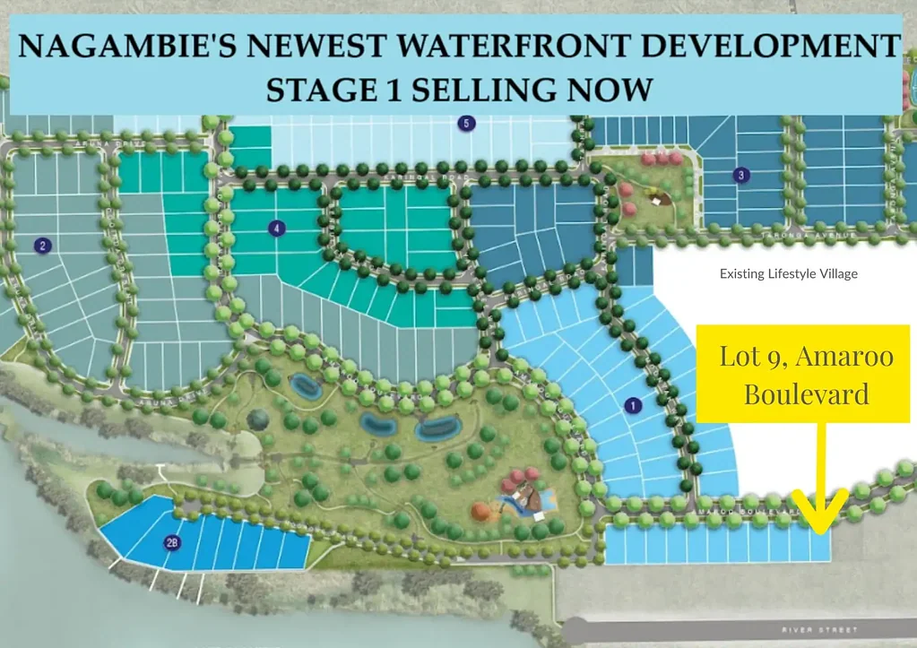 Nagambie GREAT BLOCK IN NEW WATERFRONT ESTATE