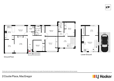 2 Coutie Place, Macgregor, ACT 2615, 4 habitaciones, 2 baños, House