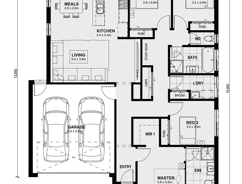 LOT  30637 RANGIPO  STREET, Truganina, South West Melbourne, 4 غرف, 2 حمامات, House