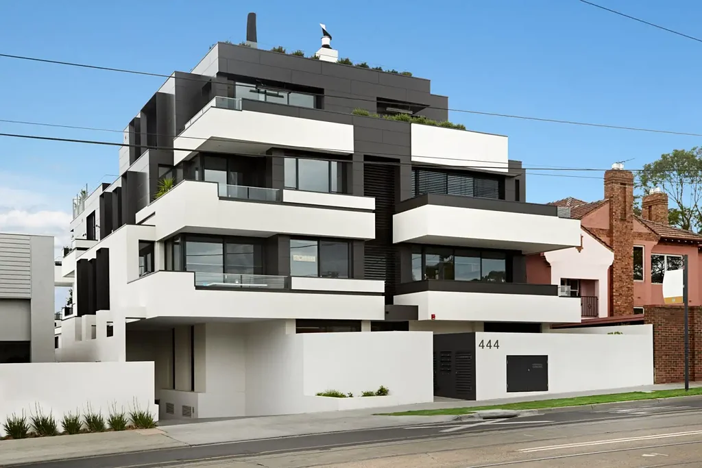 Style meets functionality in this luxurious, dual courtyard apartment.