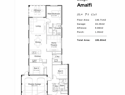 371 Brightwood Estate, Baldivis, Rockingham, 4 कमरे, 2 बाथरूम, House