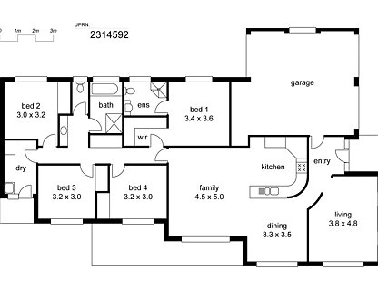 Address Withheld, Kearneys Spring, QLD 4350, 4 Kuwarto, 2 Banyo, House