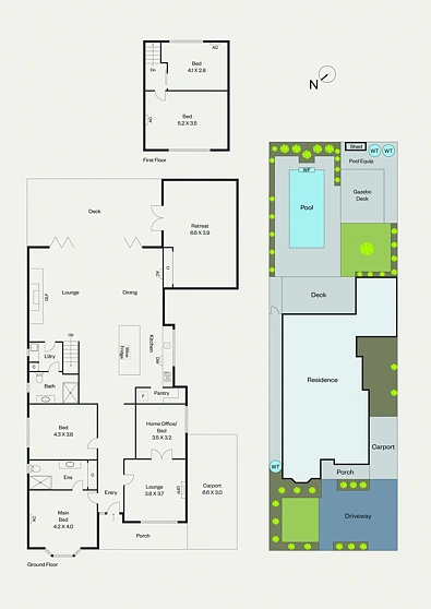 44 Sixth Street, Parkdale, VIC 3195, 4房, 2浴, House
