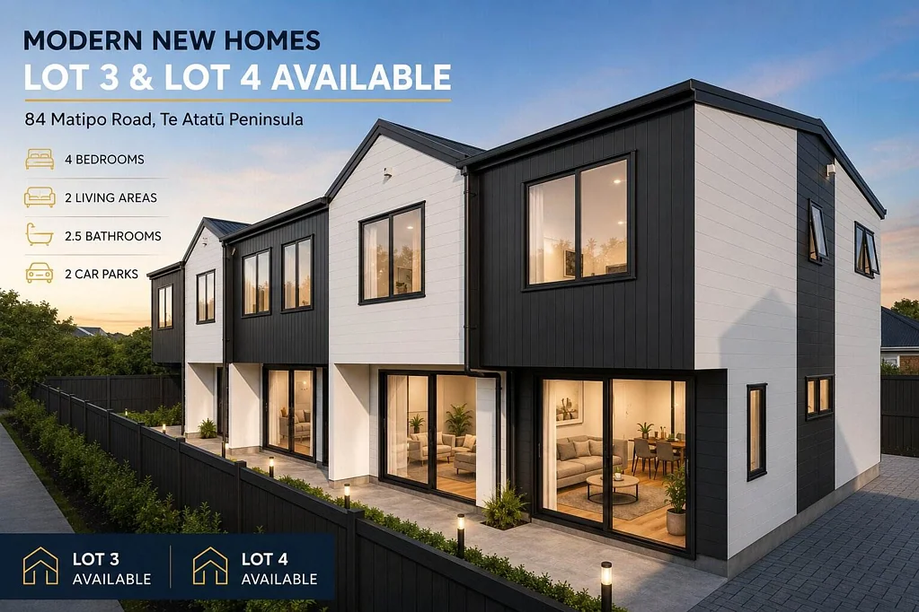 Te Atatu Peninsula 4房  Beautifully Designed Freehold Living