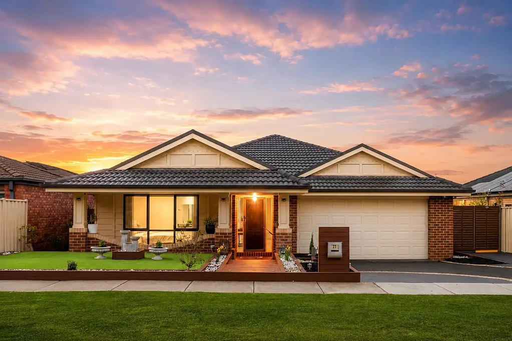 Point Cook 4房 宽敞家庭生活，设有多个区域、侧面通道和朝北户外休闲区 Spacious Family Living with Multiple Zones, Side Access & North-Facing Alfresco