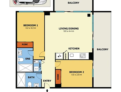 404/93 Furlong Road, Cairnlea, VIC 3023, 2 Kuwarto, 2 Banyo, Apartment