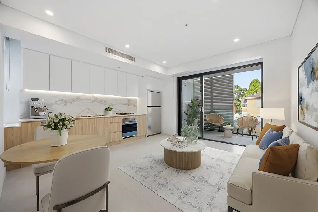 Brand New Contemporary One-Bedroom Apartment with Spacious Balcony