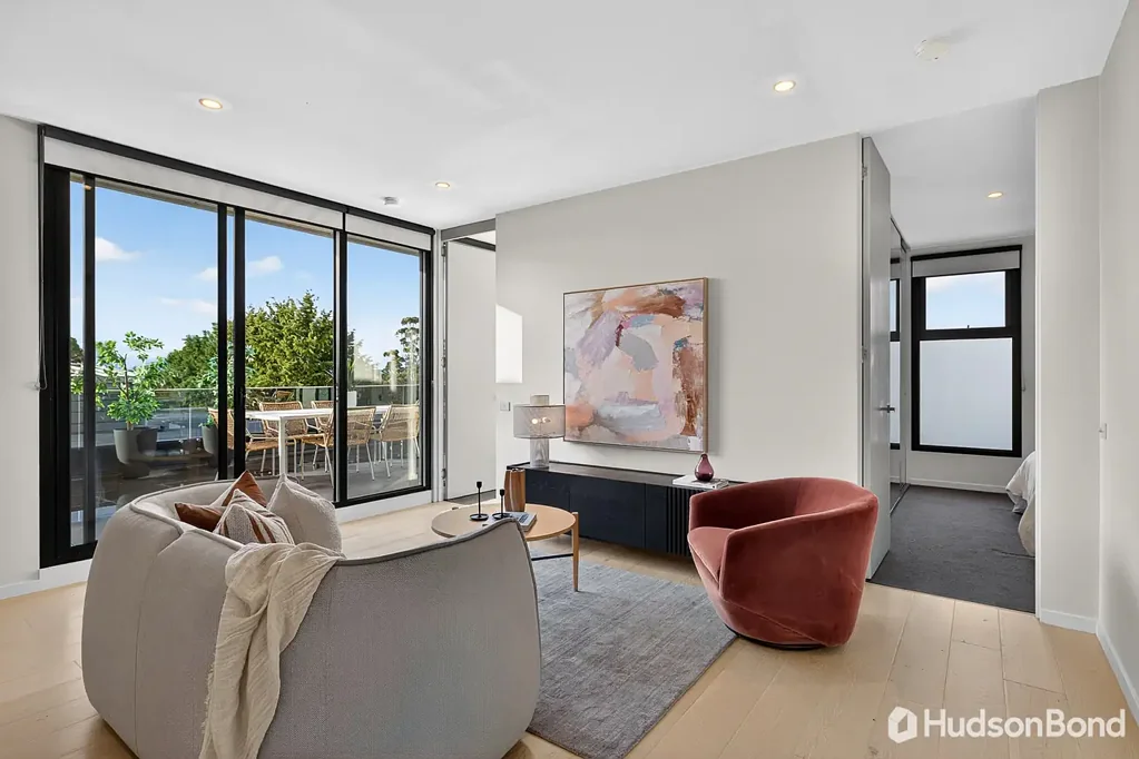 Doncaster 2部屋 Top level north facing apartment with huge balcony