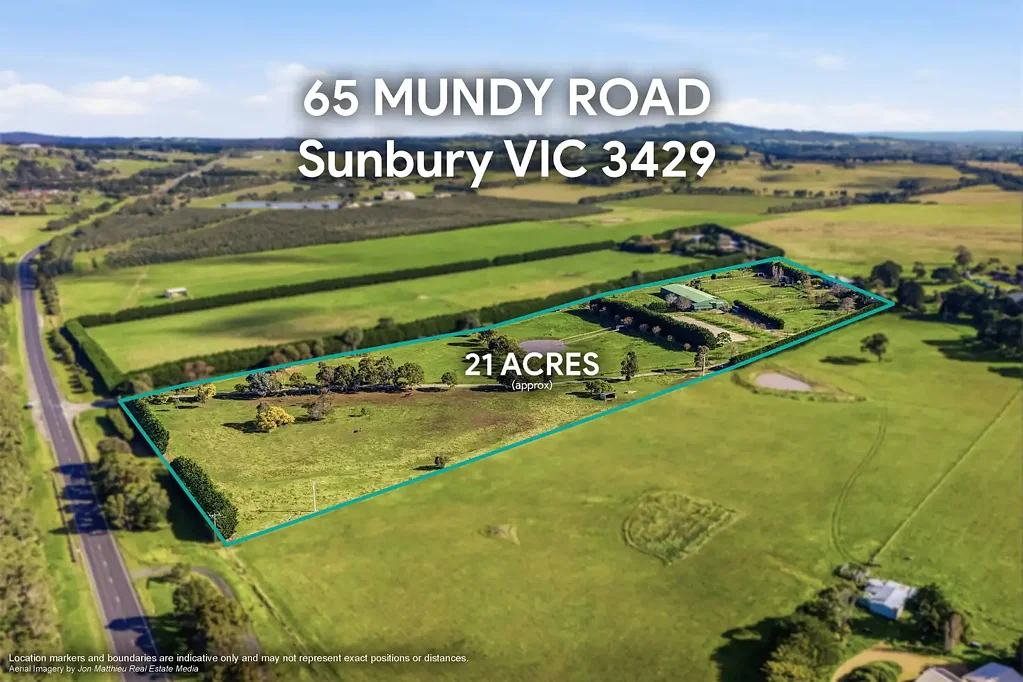 Sunbury 4ਬੈੱਡਰੂਮ 21-Acre Sanctuary with Exceptional Facilities and Unlimited Potential