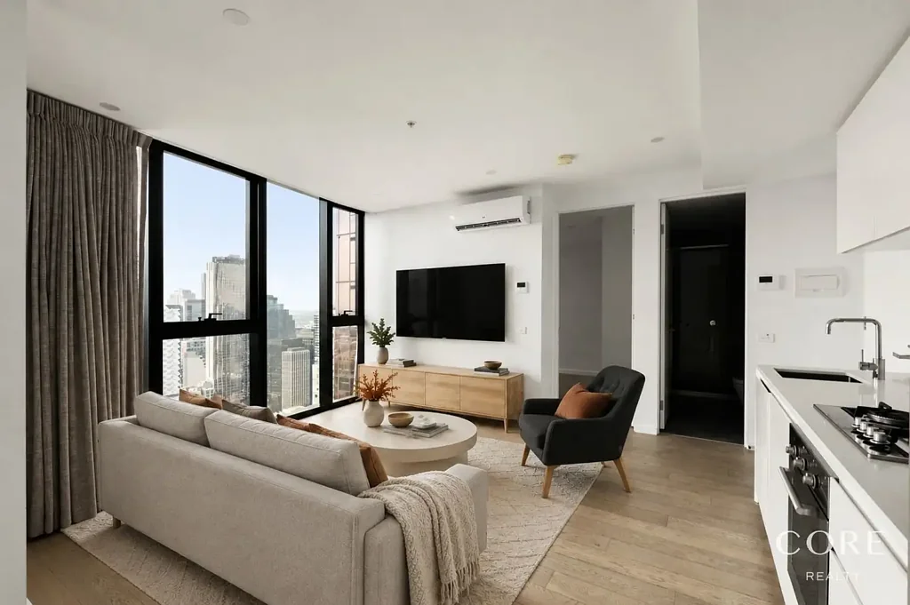 Melbourne 1Kwarto Sky-High Living with Study in Melbourne's CBD