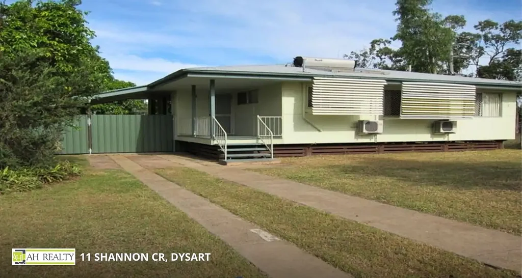 Dysart 3房  CENTRALLY LOCATED, THREE-BEDROOM HOME ON A LARGE BLOCK!!! OVER 10% YIELD!