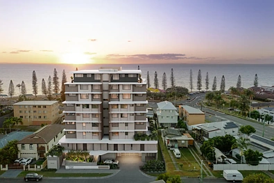 Redcliffe 2房 全新公寓，位于备受追捧的精品社区，坐拥 Moreton Bay 水景，宽敞的开放式起居空间和高端装修 Brand New Apartment in highly desirable boutique complex.. Moreton Bay water views, spacious open-plan living, and high-end finishes