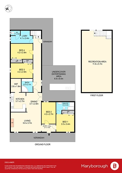 19 Faraday Street, Avoca, VIC 3467, 4房, 2浴, House