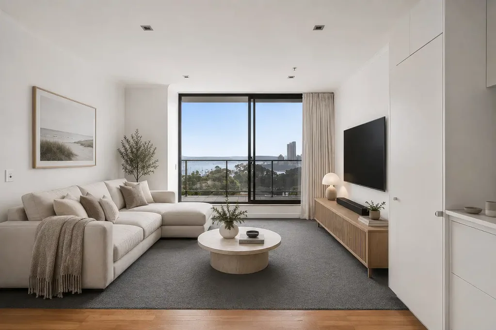Edgecliff 1कमरा Sunlit Harbourview Apartment in an Exclusive Parkside Setting