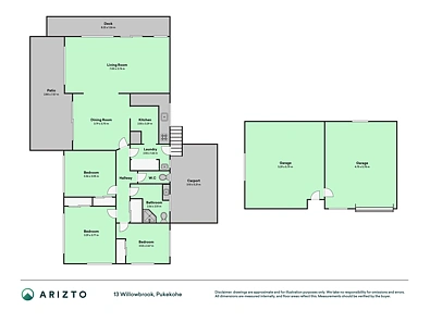 13 willowbrook, Pukekohe, Franklin, Auckland, 3房, 1浴, House