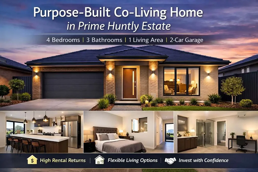 Huntly 4Habitaciones Purpose-Built Co-Living Home in Prime Huntly Estate