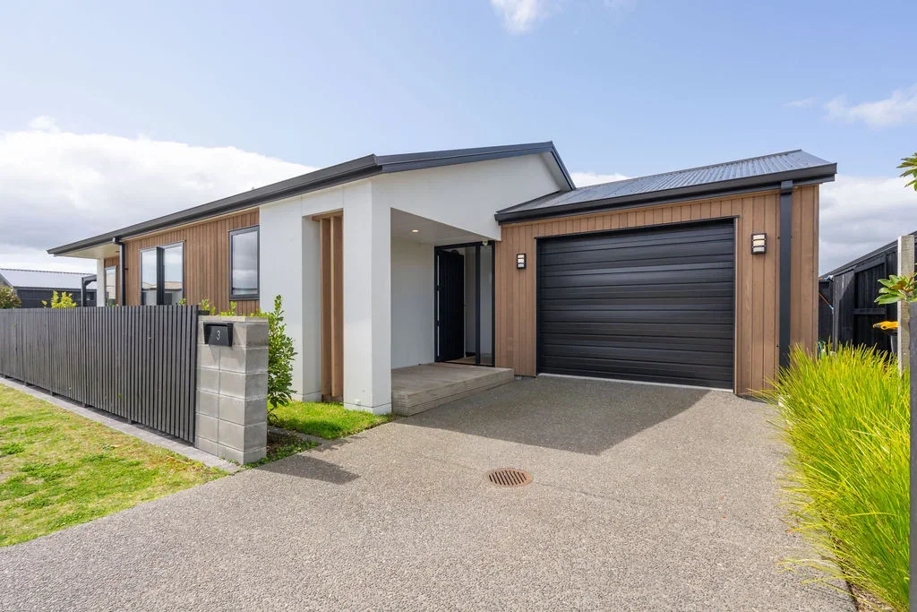 Papamoa 3房  Fresh, Charming & Easy Living