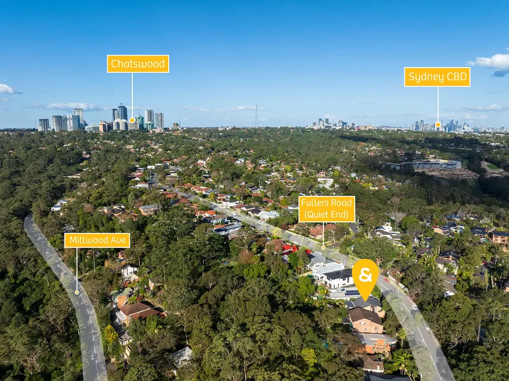 Chatswood 5chambre Renovated full brick haven in a peaceful yet convenient Chatswood location