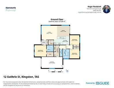 12 Guthrie Street, Kingston, TAS 7050, 3 slaapkamers, 2 badkamers, House