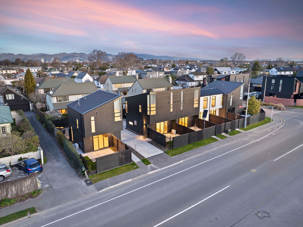 3/90 Innes Road, Saint Albans, Christchurch, 2房, 1浴, Townhouse