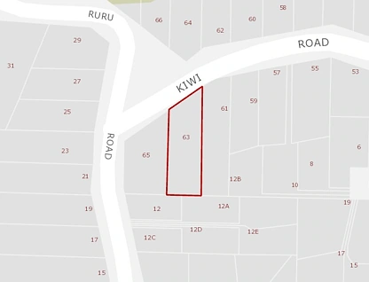 63 Kiwi Road, Taihape and Surrounds, Rangitikei, 3 રૂમ, 0 બાથરૂમ