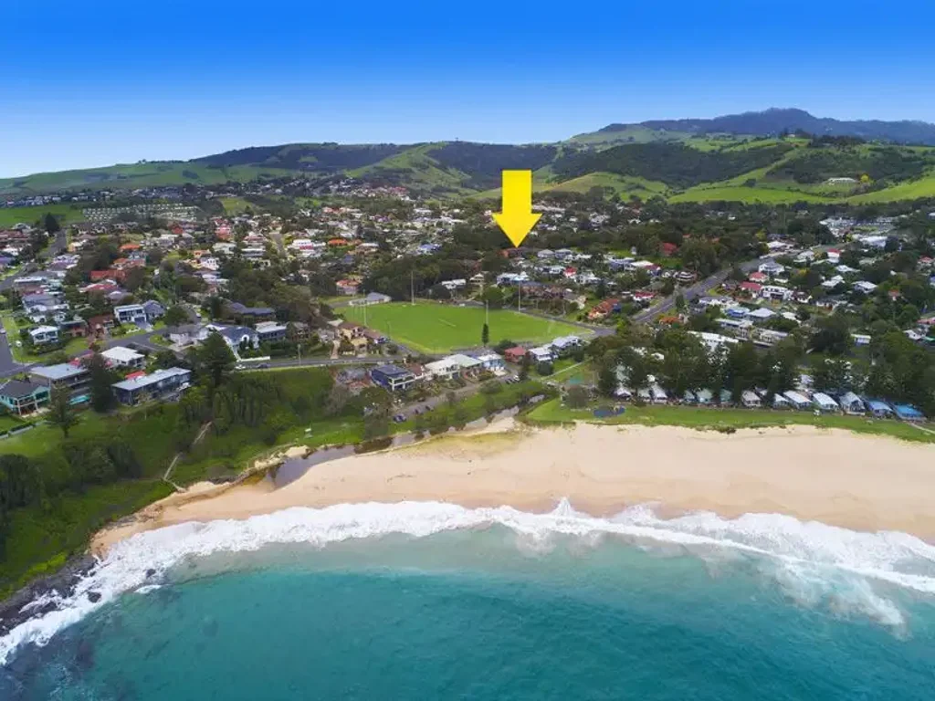 Close to the beach, leafy and peaceful.