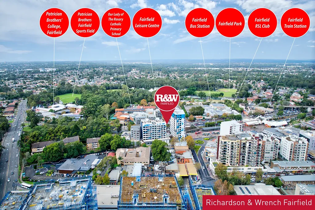 Fairfield 2房 Fairfield中心地带 精致两三室公寓 木地板高级不锈钢电器 步行至火车站 15分钟至Western Sydney Parklands 多样化全球美食 安全地下停车 地理位置优越 邻近Parramatta和Liverpool CBD 结算特别回扣 Brand New Apartments 10 COURT ROAD FAIRFIELD NSW 2165