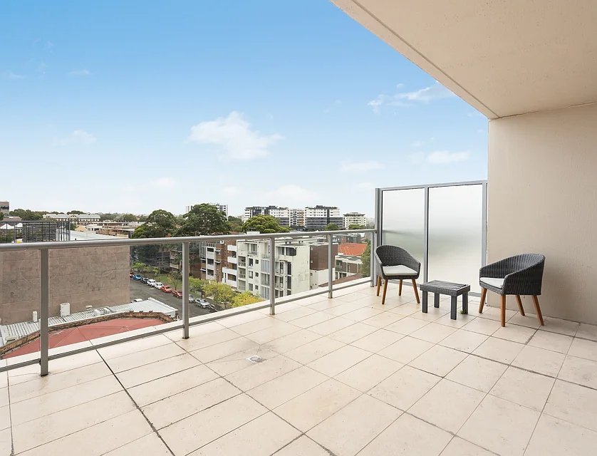 605/8-12 Kensington Street, Kogarah, St George, 2 rūma, 2 rūma horoi, Apartment