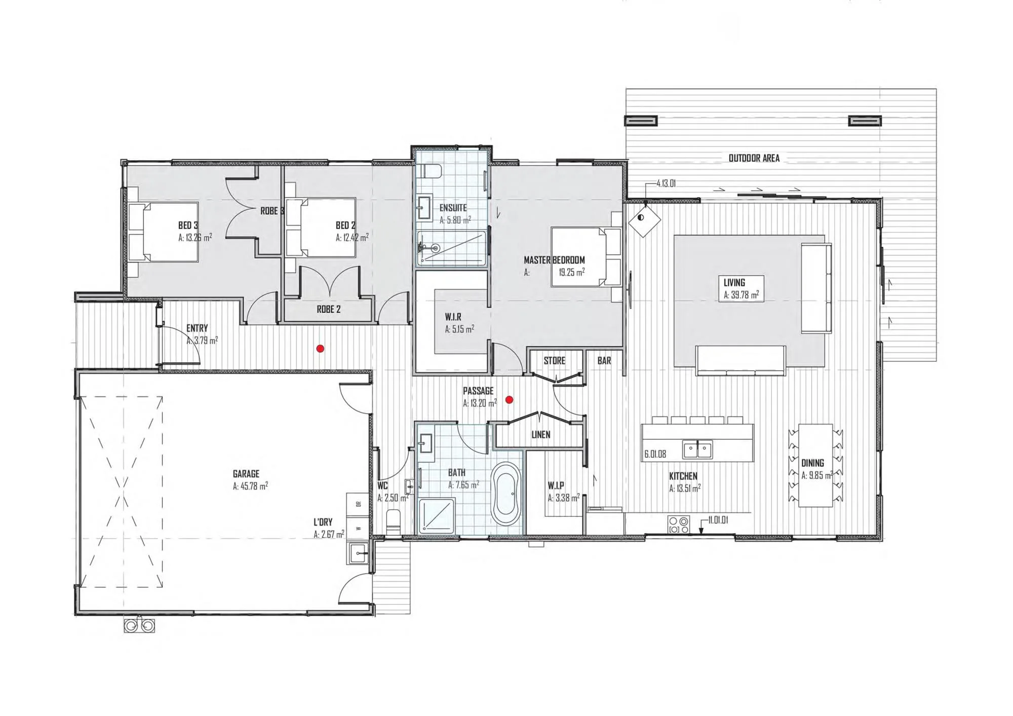 10, 14,18 & 20 Tui Lane, Oamaru North, Waitaki, 3 Bedrooms, 2 Bathrooms, House