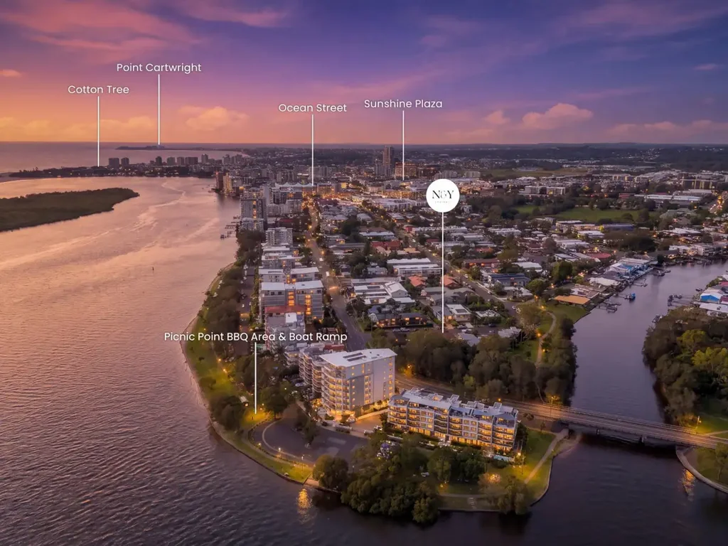 Maroochydore 2房  Boutique Riverside Living in the Heart of Maroochydore
