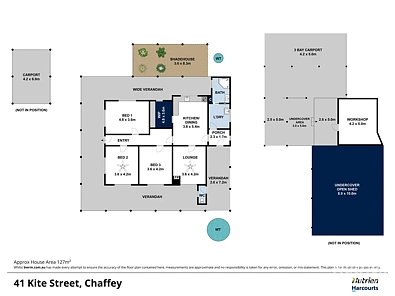41 Kite Street, Renmark, SA 5341, 3 Schlafzimmer, 1 Badezimmer, House