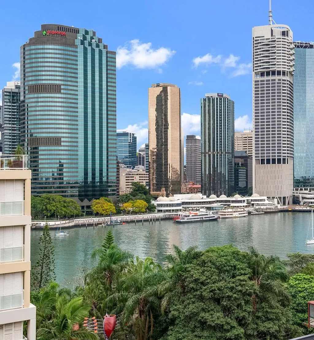 Kangaroo Point 1Phòng ngủ Spacious 1 Bed Apartment with City Views
