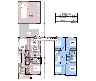 14 Rodway Walk, Tarneit, VIC 3029, 5 Bedrooms, 2 Bathrooms, Townhouse