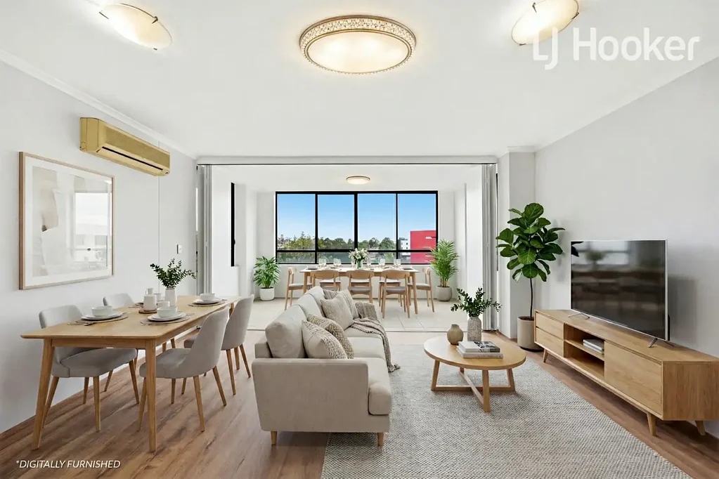Strathfield 2房 步行至Strathfield站 韩国购物中心 新地板 主套超大步入衣帽间 双美浴 主浴带浴缸 大理石厨 大阳台 安全车位 Freshly painted & renovated 2 bedroom apartment with super size in Strathfield j