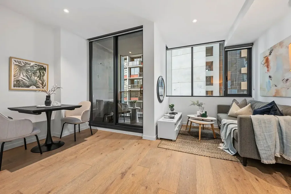Melbourne 1 Slaapkamer Contemporary One-Bedroom Living in a Prime CBD Location