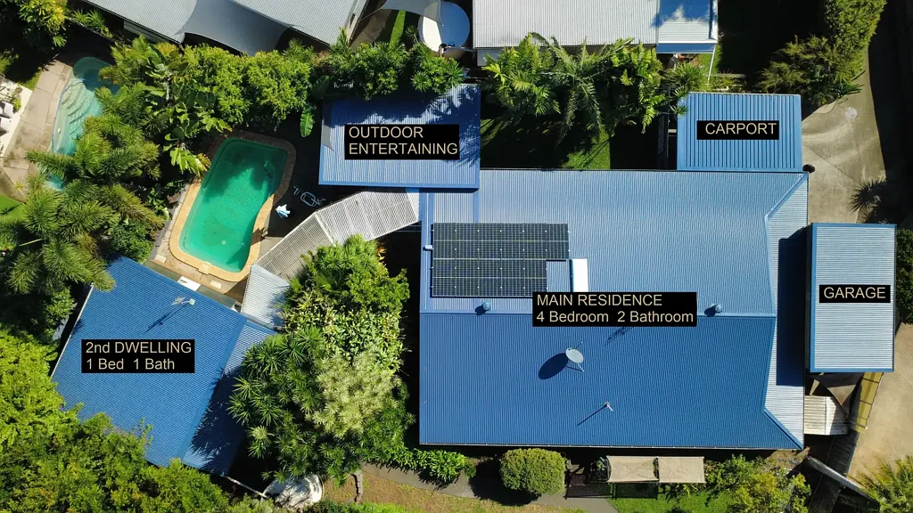 Woombye 5Phòng ngủ Dual Living at Its Best – Two Homes on One Spacious Block.
