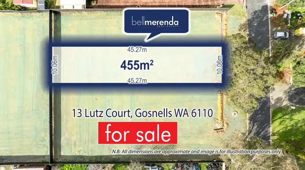 Gosnells  455m2 of VACANT STREET FRONT LAND IN GOSNELLS! Cleared & Level with Approved Plans Available!
