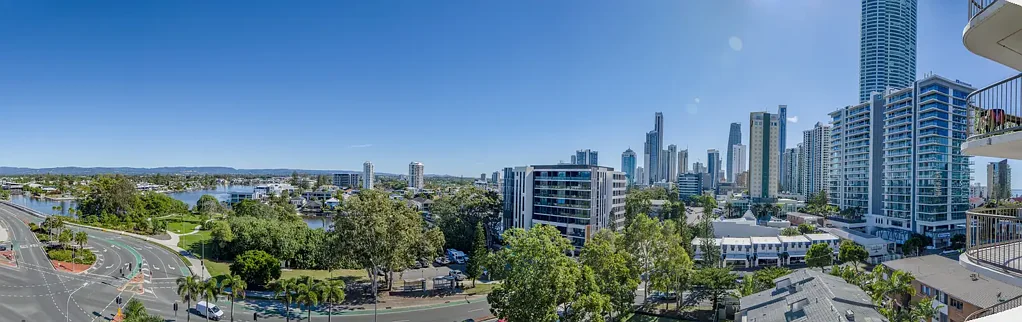 Surfers Paradise 1침실 Panoramic River & Skyline Views! In The Heart Of Surfers Paradise