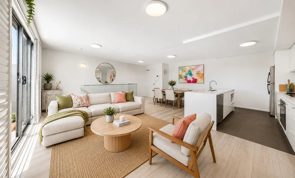 Luxurious Dual-Level Apartment