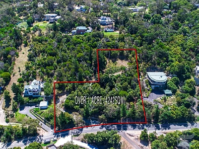 Mount Eliza Rare Mt Eliza Woodland Acre+ with Sweeping Panoramic Views