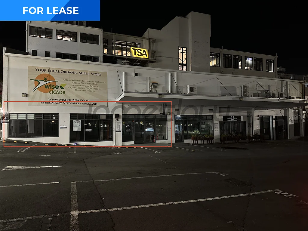 Newmarket 294 SQM Prime Retail/Office Space Available