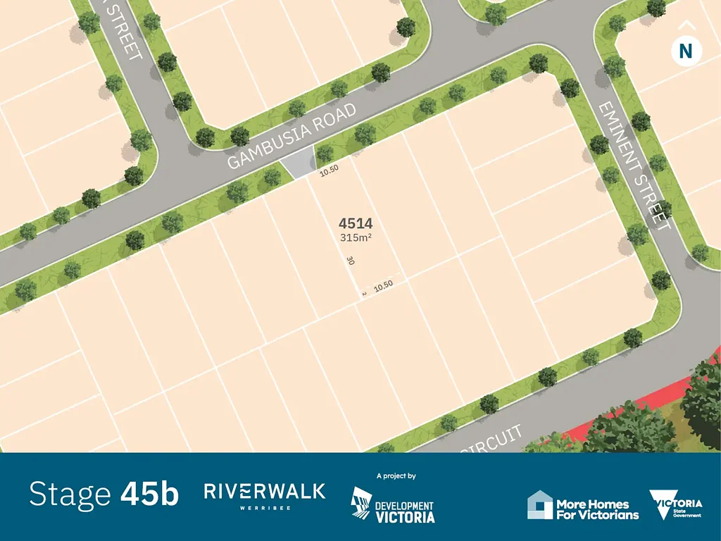 Werribee Be at the heart of it all.  |  Riverwalk Stage 45b
