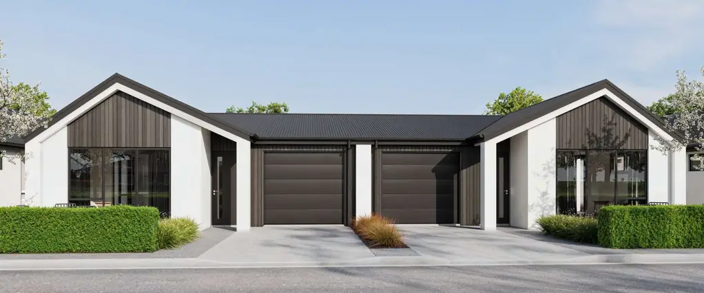 Rangiora 2कमरा Stunning Townhouse for Over 55s
