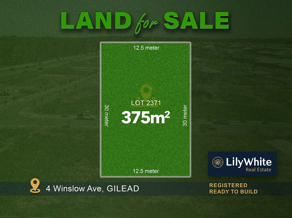 Gilead Registered Premium Land in Gilead, Ready to Build!
