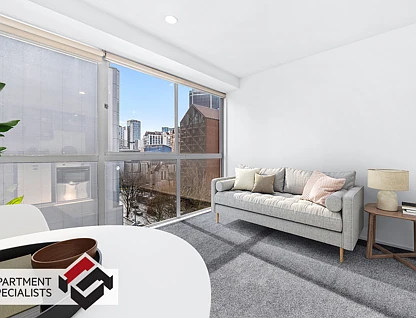 147 Hobson Street, Auckland Central, Auckland City, 2 ਕਮਰੇ, 1 ਬਾਥਰੂਮ, Apartment